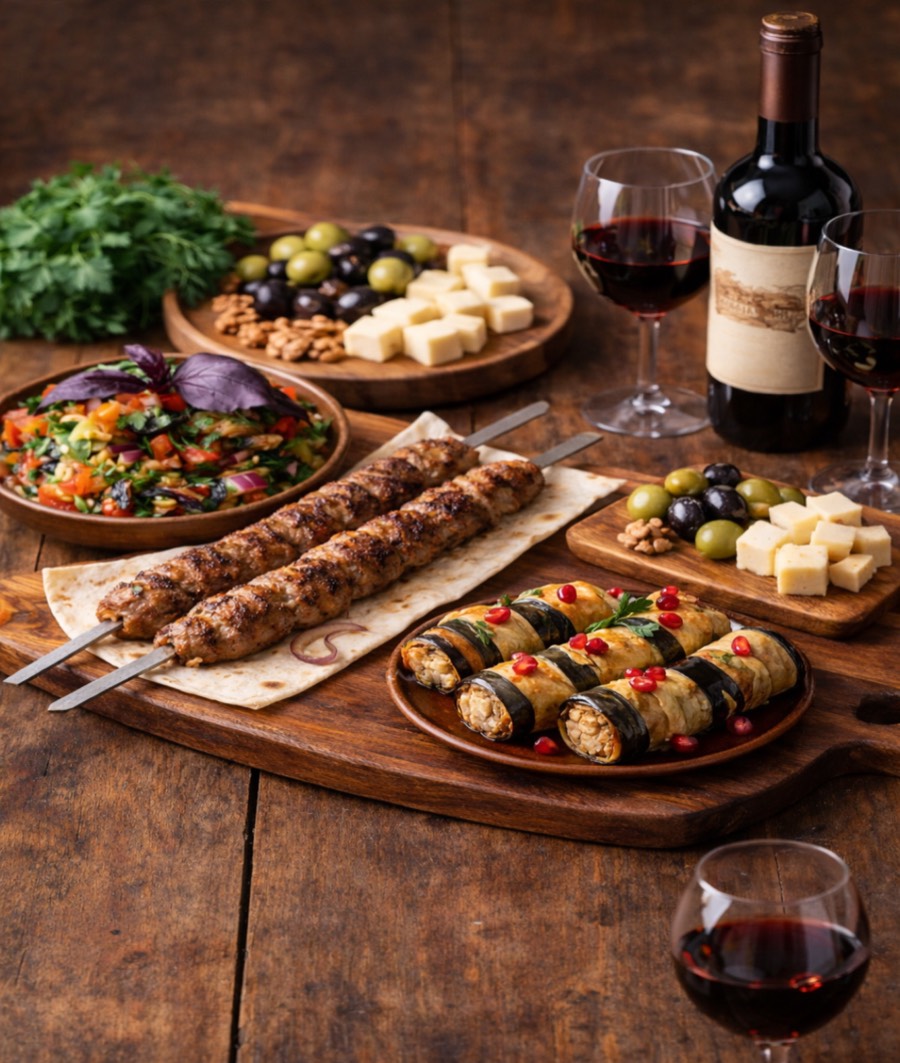 BBQ & Azerbaijani Wine Experience