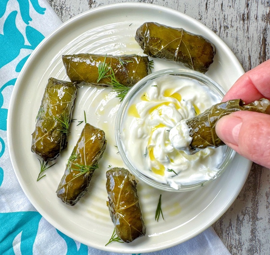 learn dolma plov qutab in Baku cooking class